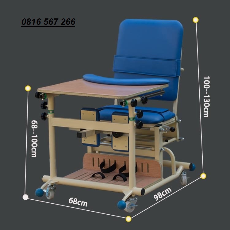 Ghế tập đứng cho trẻ bại não và người tai biến mạch máu não