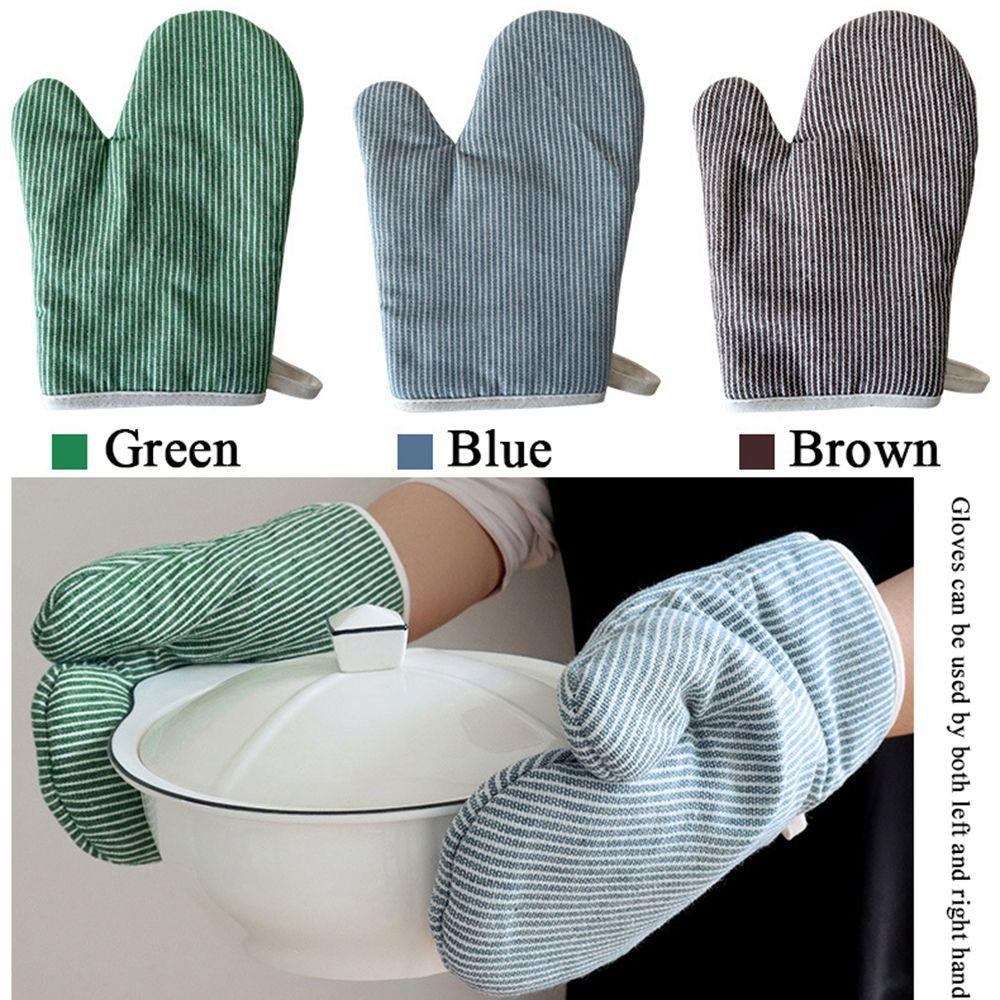 Găng Tay Bằng Cotton Cách Nhiệt An Toàn Cho Lò Vi Sóng