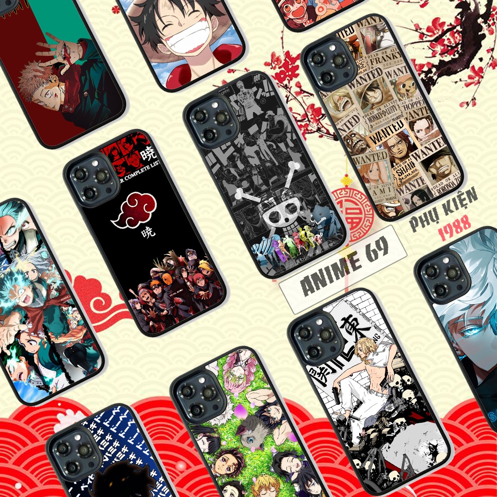 Ốp lưng iphone cao cấp  ANIME -Jujutsu Kaisen - IP6--13PROMAX- mã - A005