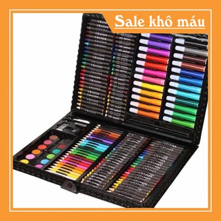 HỘP BÚT MÀU 150 CHI TIẾT CHO HỌA SĨ NHÍ THỎA SỨC SÁNG TẠO [KGT SỈ]