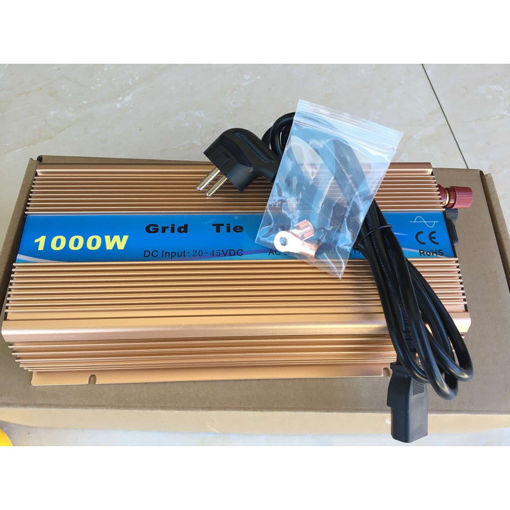 Bộ hòa lưới 1000W hòa lưới pin năng lượng mặt trời MPPT