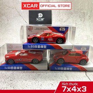 Xe đồ chơi mô hình siêu xe cho bé, chất liệu kim loại, chạy cót, phát sáng, chi tiết sắc sảo