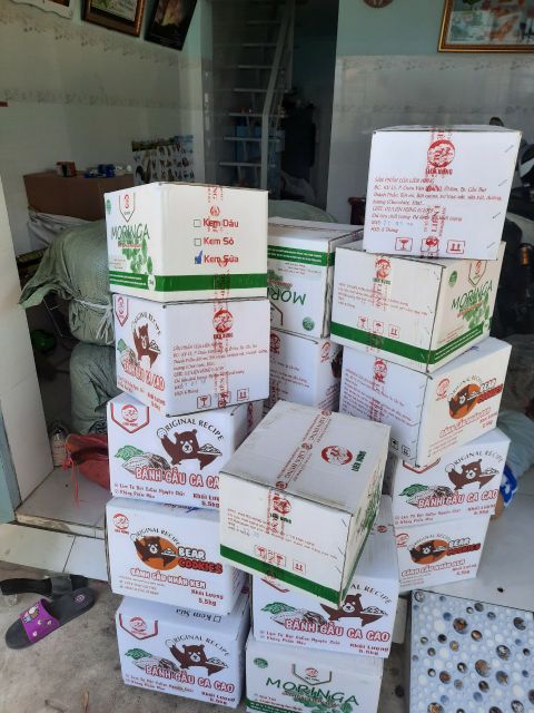 Siêu tốc -bánh gấu nhân kem