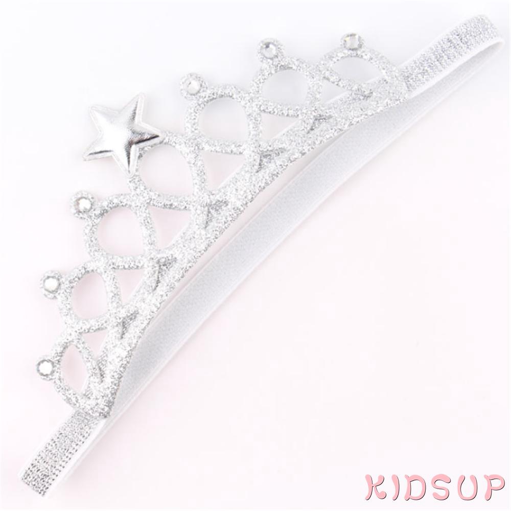 Băng đô hình vương miện công chúa dành cho bé gái