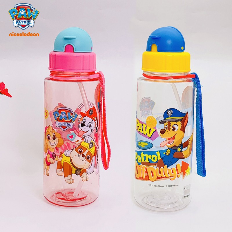 Bình nước có ống hút hình hoạt hình an toàn cho bé