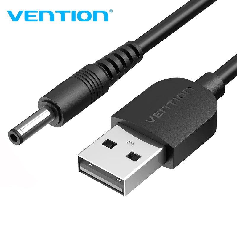 Cáp nguồn usb sang DC 3.5 Vention CEXB dây sạc máy rửa mặt