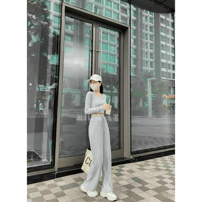 SET THUN GÂN 1 SET ĐỒ ĐI CHƠI NĂNG ĐỘNG KHÔNG THỂ THIẾU TRONG TỦ ĐỒ CÁC CÔ GÁI UP Thời Trang HHP Fashion