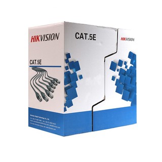 Dây cáp mạng lan cat5e hikvision ds-1ln5e-e/e chính hãng