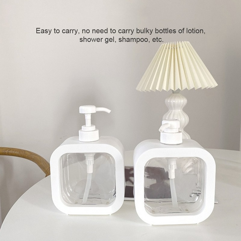 Bình Rỗng Đựng Xà Phòng Rửa Tay 500ml Tiện Dụng
