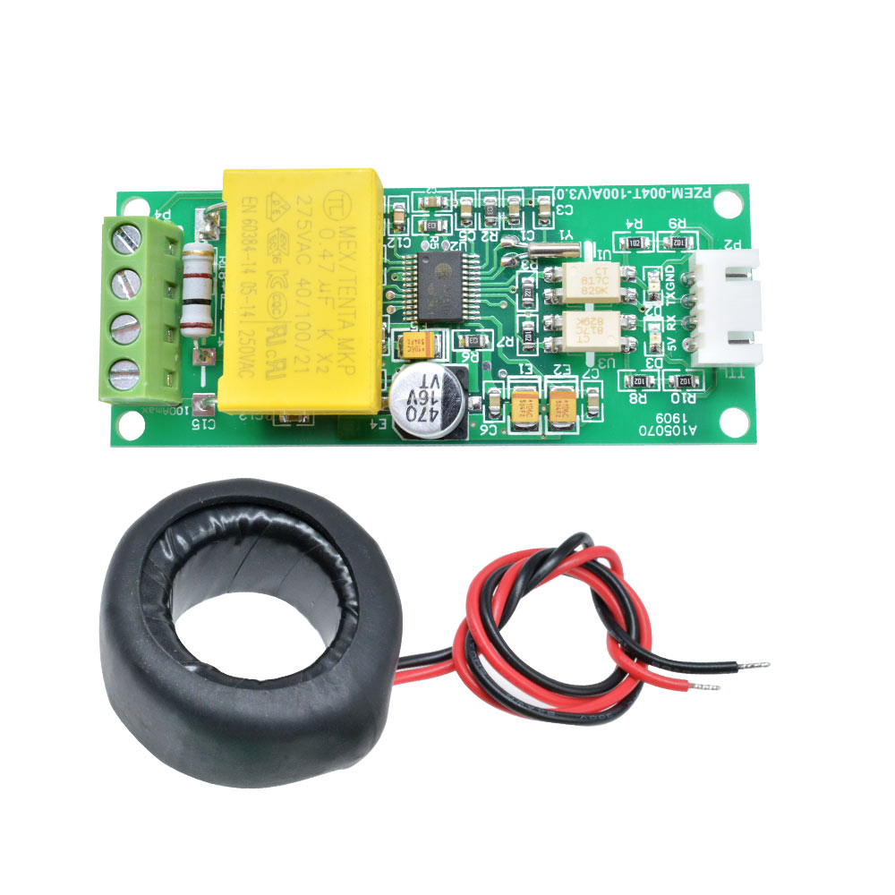 Thiết Bị Kiểm Tra Dòng Điện Đa Năng PZEM-004T TTL COM2 / COM3 / COM4 0-100A 80-260V