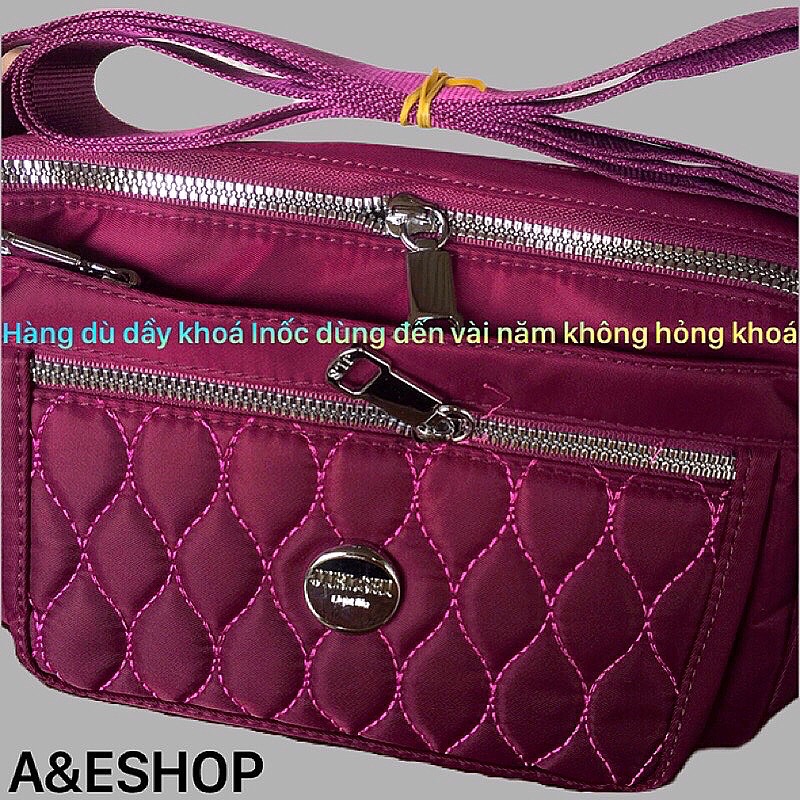 Túi Xách Nữ Đeo Chéo Vải Dù Cao Cấp Túi Vải Dù Nhập Khẩu - A&ESHOP 9908