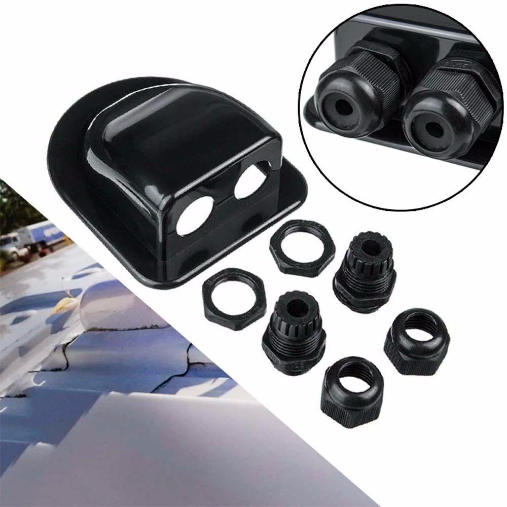 Glenes Hộp Dây Nối Hai Lỗ Gắn Nóc Xe Hơi Tàu Thuyền Vệ Tinh Gland Bx Yacht