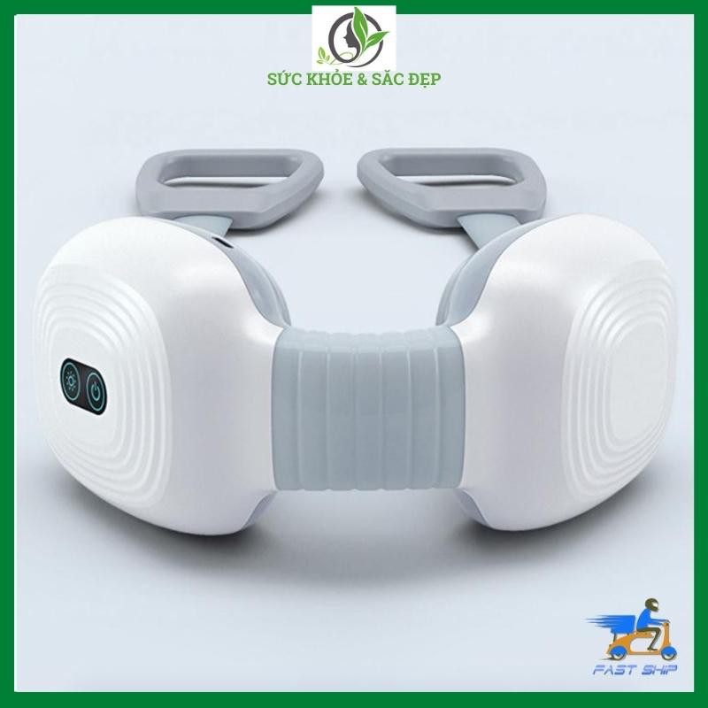 Máy massage cổ,máy matxa cổ có chườm nóng,thư giãn sau ngày làm việc mệt mỏi