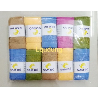 Khăn rửa mặt sợi bông Nam Đô cao cấp mềm mịn