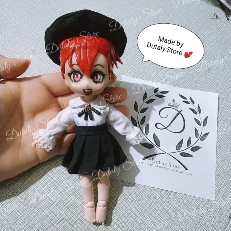 Ob11 - Set 42- các loại mũ cho búp bê ob11, nendoll, ddf, UFdoll, ymy