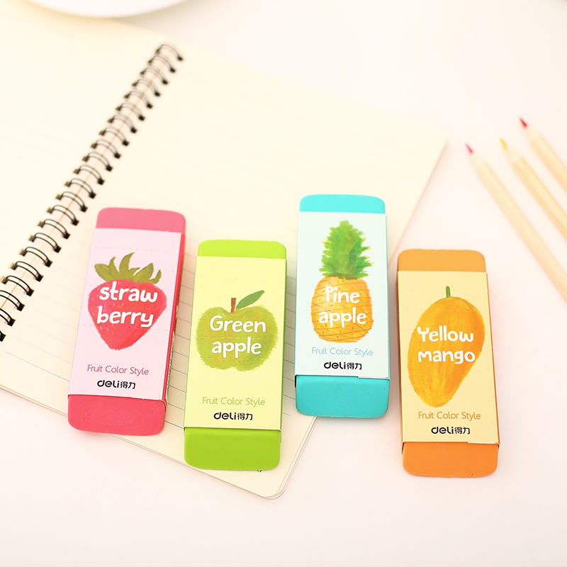 Cục Tẩy Hình Trái Cây Dễ Thương Kích Thước Lớn