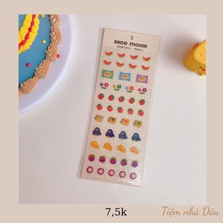 Sticker deco mini lấp lánh