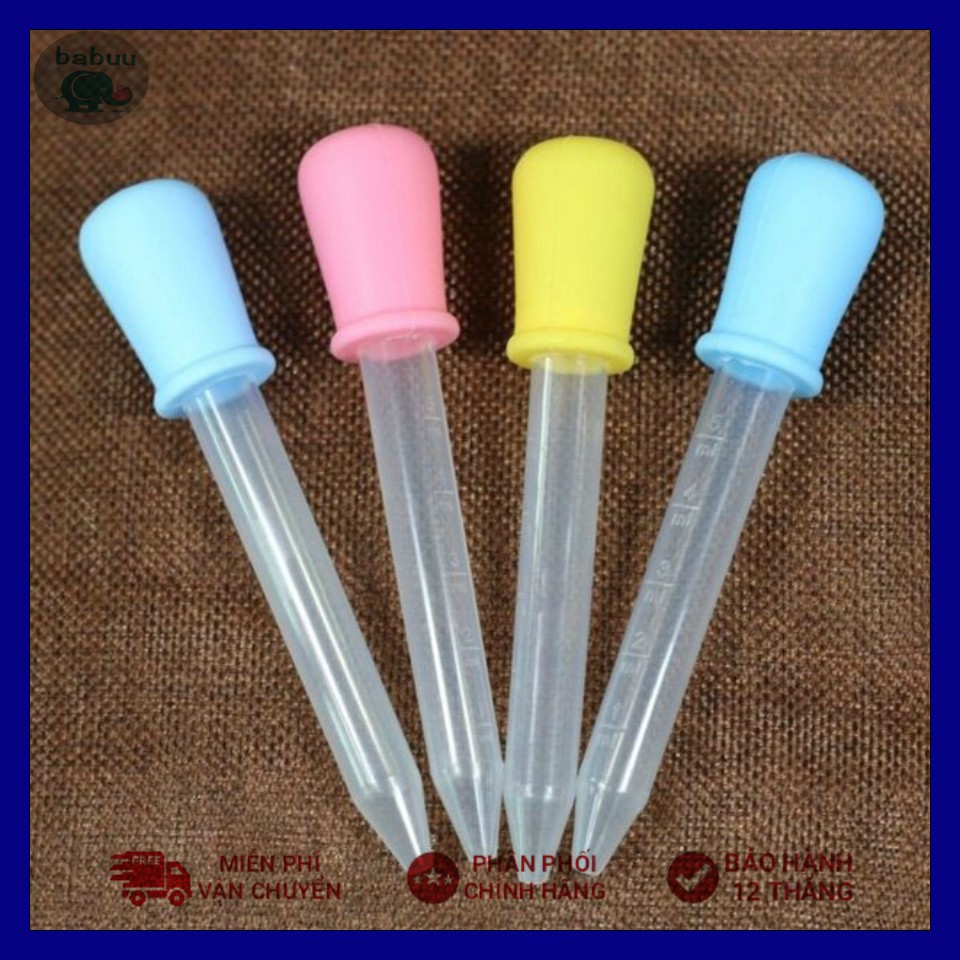 Ống Bón Sữa Cho Bé 5ml (vệ sinh tái sử dụng được)