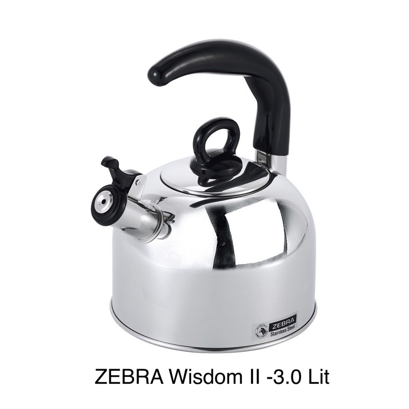 Ấm đun nước ZEBRA Wisdom II-3.0 Lit -Có reo -Dùng được bếp từ