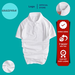 Áo Polo nam trơn Basic vải cá sấu cotton cao cấp ngắn tay