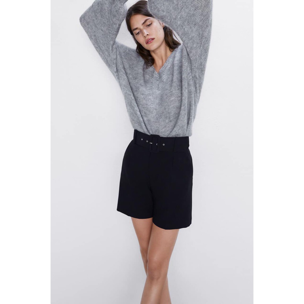Quần short kèm đai 3 màu - hàng dư xịn