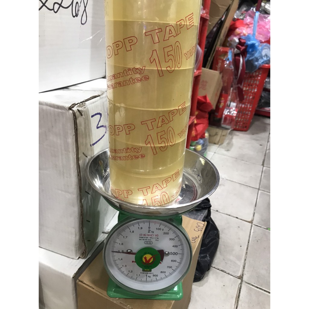 Băng keo trong/đục 1Kg2 48mm 150y