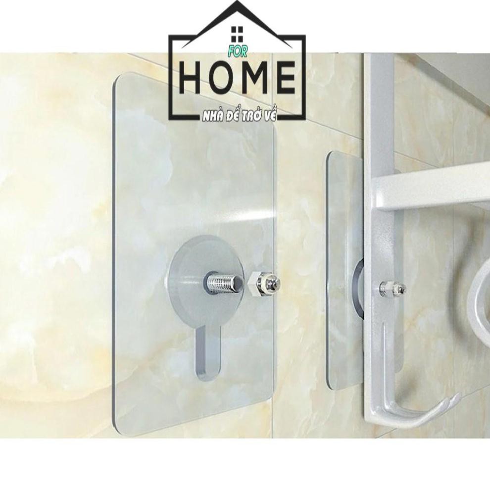 Miếng Dán Tường Ốc Vít cường lực giúp gắn giá kệ không cần khoan tường | BigBuy360 - bigbuy360.vn