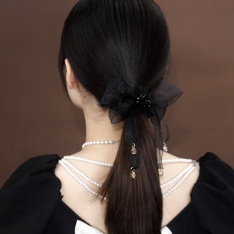 Dây Cột Tóc Thắt Nơ Cỡ Lớn 2022 Kiểu Mới