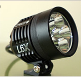 Trợ sáng l6x led T6 bao sáng( tặng công tắc)
