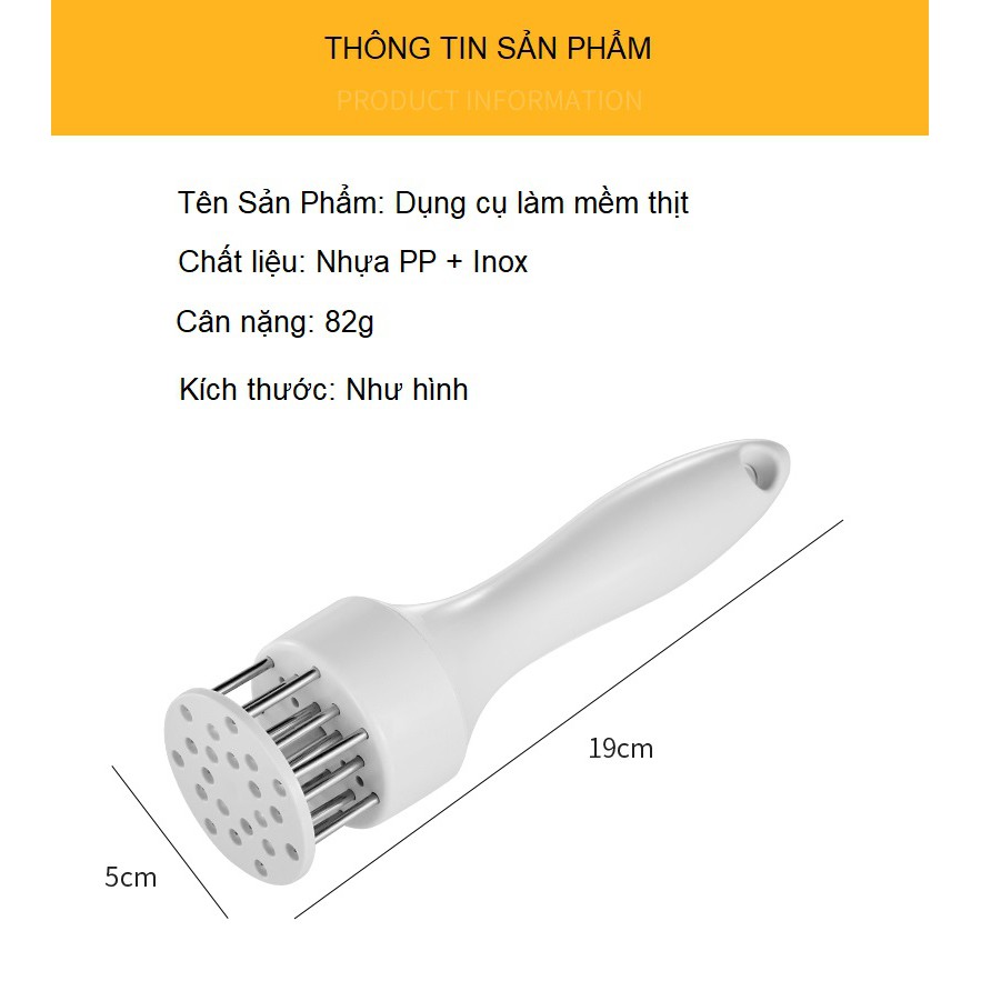 Búa dần thịt làm bếp tiện lợi, dụng cụ dần thịt thông minh FASOLA