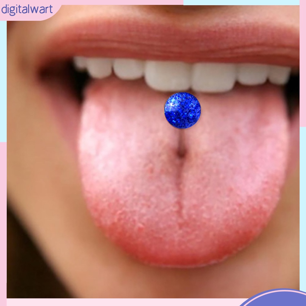 Set 7 / 20 khuyên xỏ lưỡi phát sáng trong bóng tối