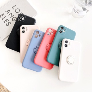 Ốp lưng iphone Trơn dẻo kèm ring 5/5s/6/6plus/6s/6splus/7/7plus/8/8plus/x/xr/xs/11/12/pro/max/plus/promax