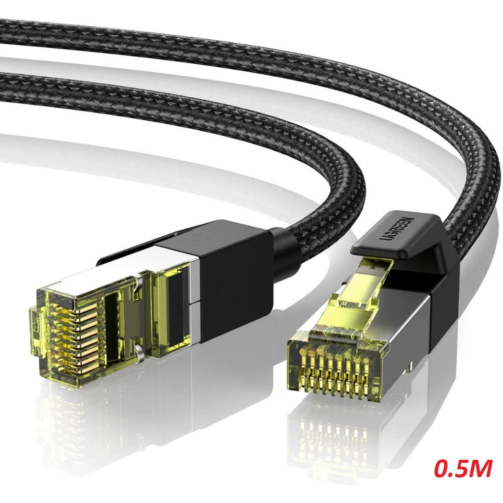 Ugreen 80420 0.5M CAT7 OD5.5mm cáp mạng truyền dữ liệu giữa các máy tính NW150