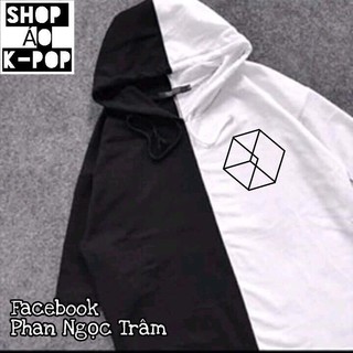 Áo hoodie EXO tay lửng