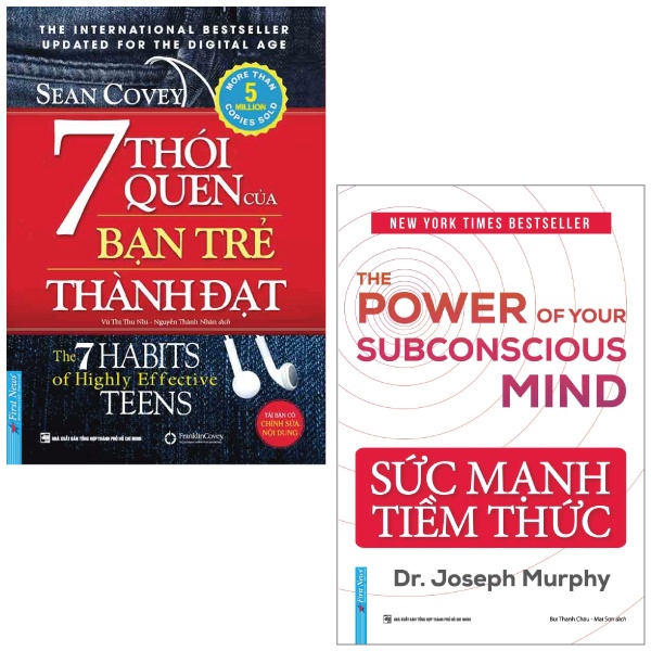 Sách - Combo Sức Mạnh Tiềm Thức + 7 Thói Quen Của Bạn Trẻ Thành Đạt
