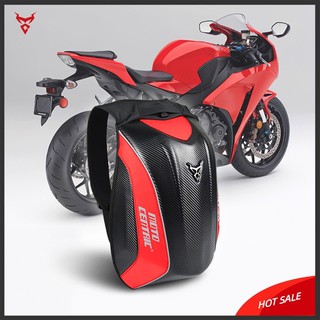BALO MAI RÙA ( TURTLE BAG ) MOTOCENTRIC THỂ TÍCH LỚN CHỐNG TRỘM SỢI CARBON KHÁNG NƯỚC