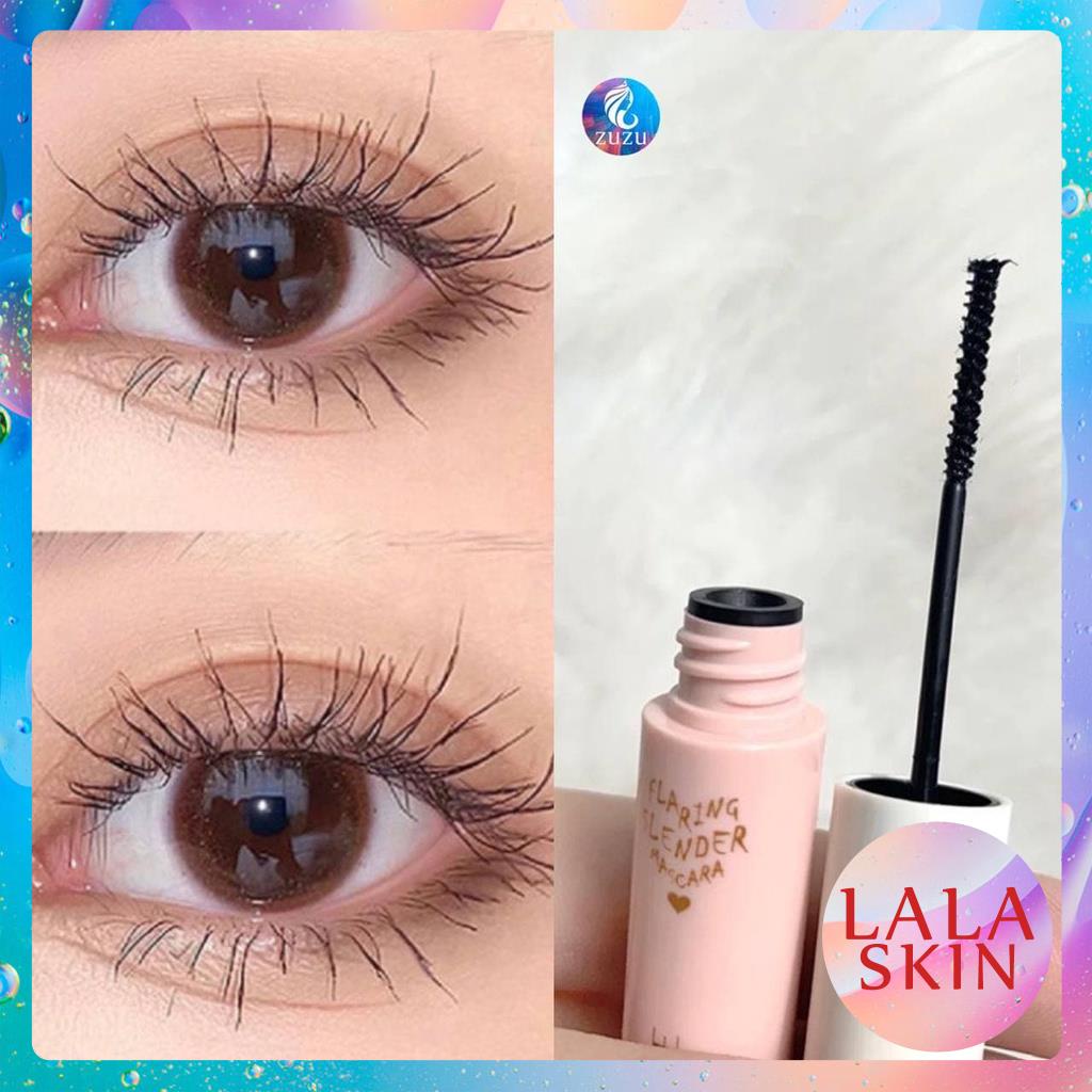 Mascara làm dày và dài mi tự nhiên chống nước chống mồ hôi lâu trôi zuzu cosmetic LALA