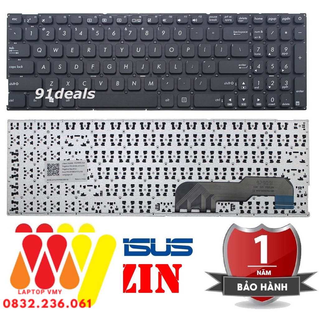 Bàn phím laptop Asus X541 X541U X541UA X541UV X541S X541SA -NEW ZIN 100%