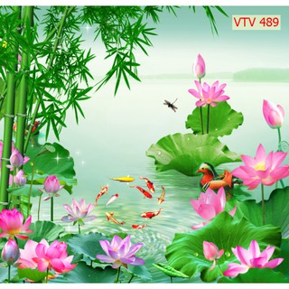Mẫu tranh cá chép