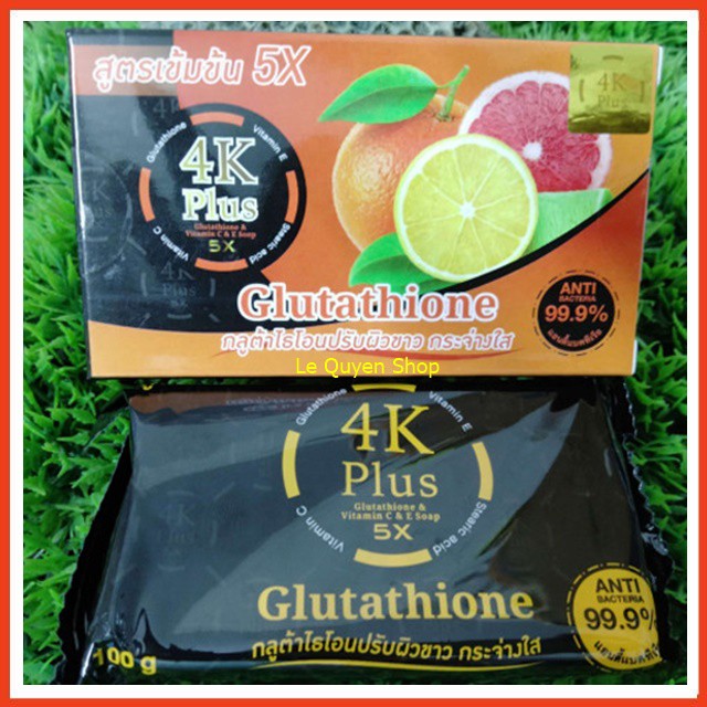 Xà phòng 4K Plus 5X Glutathione Thái Lan