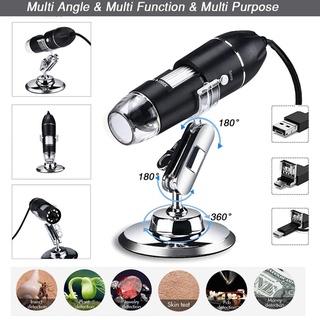 USB Digital 1000X Magnification Microscope Camera, for Window 7/8/10