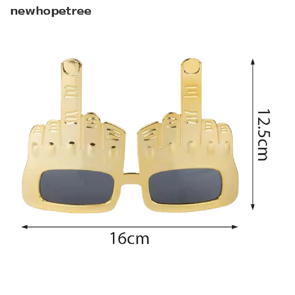 Mắt Kính Hình Ngón Giữa Vui Nhộn Sáng Tạo Dùng Trang Trí Tiệc