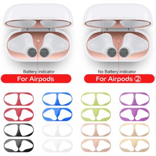 Miếng Dán Chống Bụi Siêu Mỏng Cho Hộp Đựng Tai Nghe Airpods 1 2