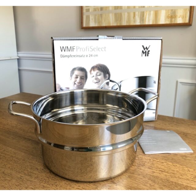 HÀNG ĐỨC Xửng hấp WMF Germany đk 24cm - BỀN ĐEP- TIỆN DỤNG