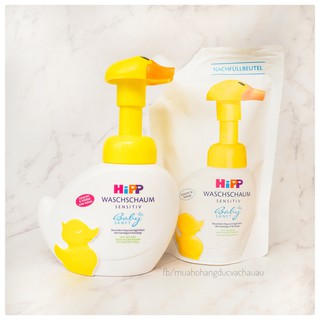 BỌT RỬA MẶT & TAY AN TOÀN CHO DA BÉ BABY HIPP