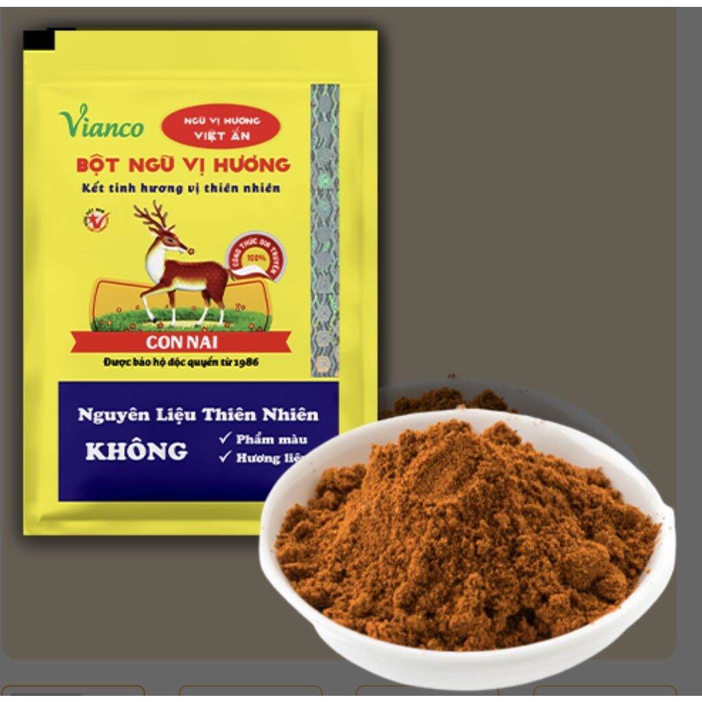 Combo 10 gói Bột Ngũ vị hương hiệu Con Nai VIANCO (gói 10g)