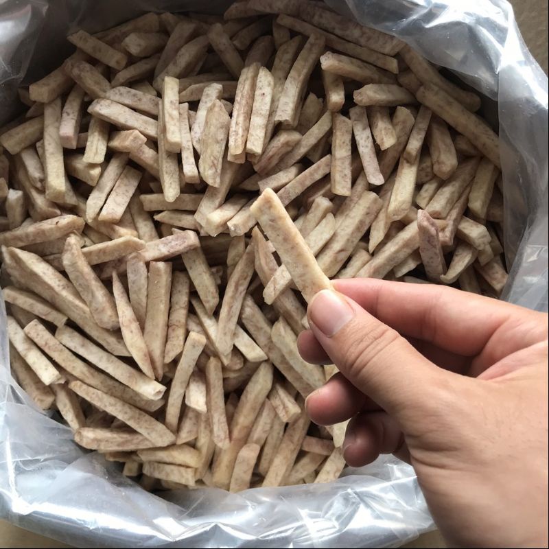 500G Khoai môn sấy sợi Pna Store hàng xuất khẩu, không đường, giòn rụm, thơm ngon