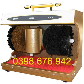 Máy đánh giày mini tự động HX-4 kèm xi đánh bóng 100ml