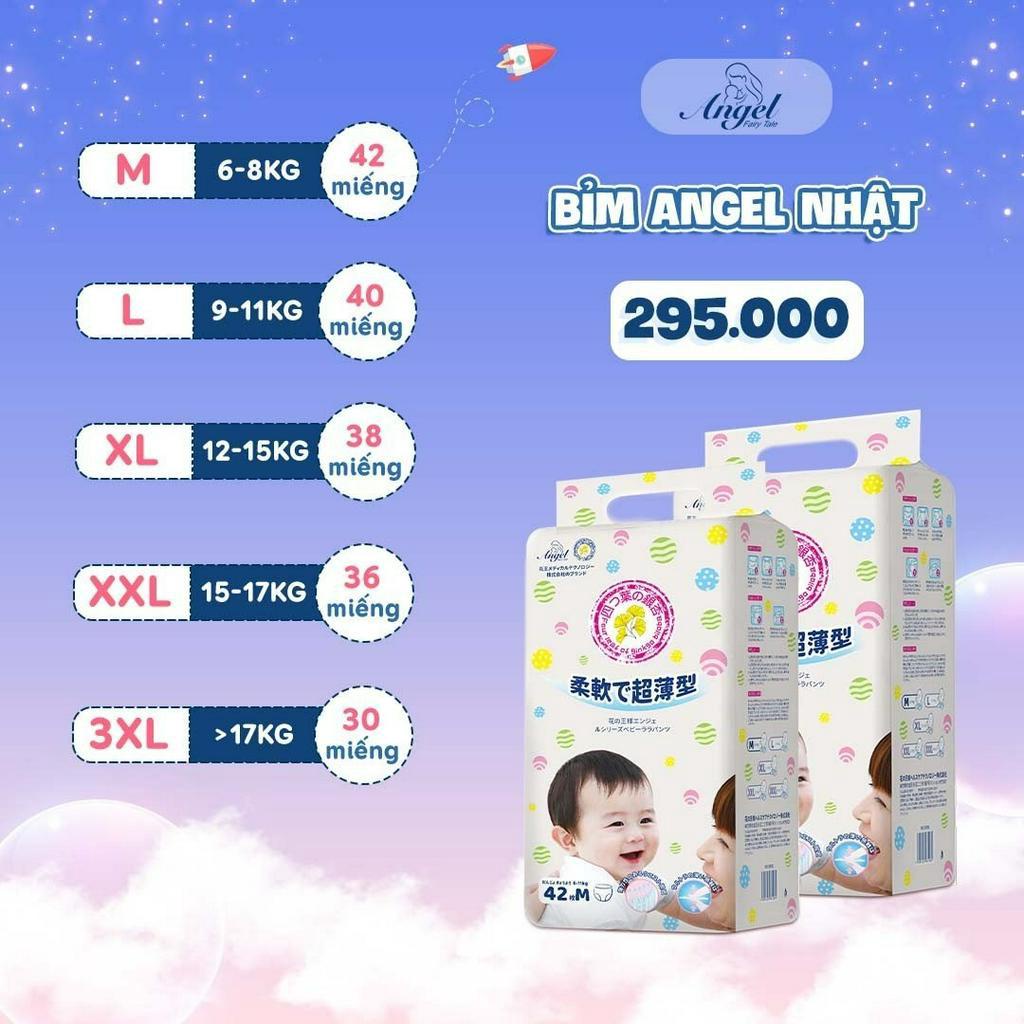 Bỉm Quần ANGEL Nhật Bản Size M42 - L40 - XL38 - XXL36 - XXXL34