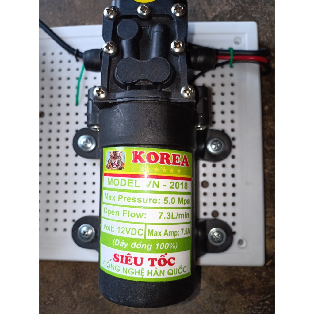 BỘ MÁY BƠM NƯỚC MINI 12v HOÀN CHỈNH tự động ngắt